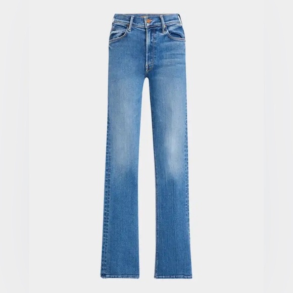 NWT MOTHER DENIM SIZE 26 insider crop step flare jeans - Picture 1 of 9